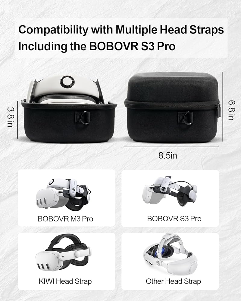 Amazon.com: Carrying Case for Meta Quest 3/ 3S, Travel Bag